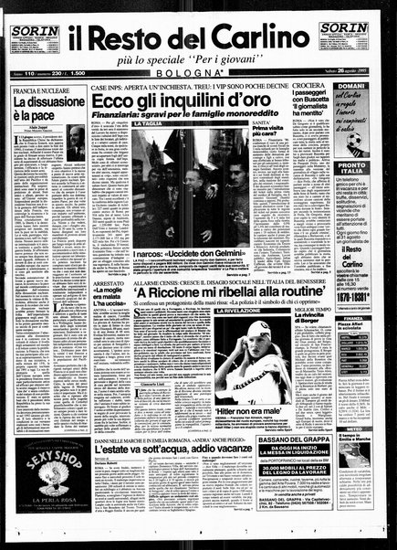 Il Resto del Carlino : giornale dell'Emilia